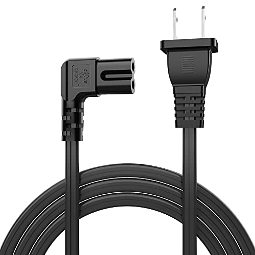 Cable de alimentación AC en forma de L compatible con Sony PS4